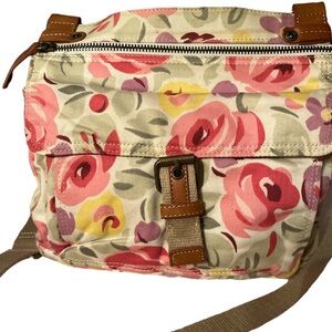 Fossil Floral Cross Body